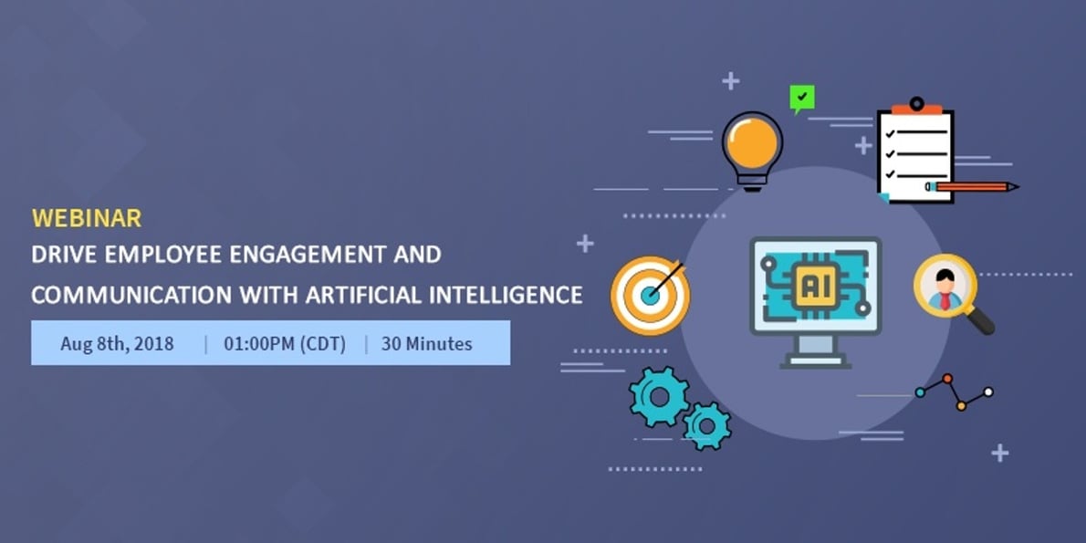 Drive employee engagement & communication with Artificial Intelligence