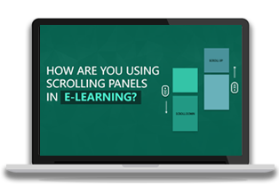 E-Learning challenges | Using Scrolling Panels in e-learning
